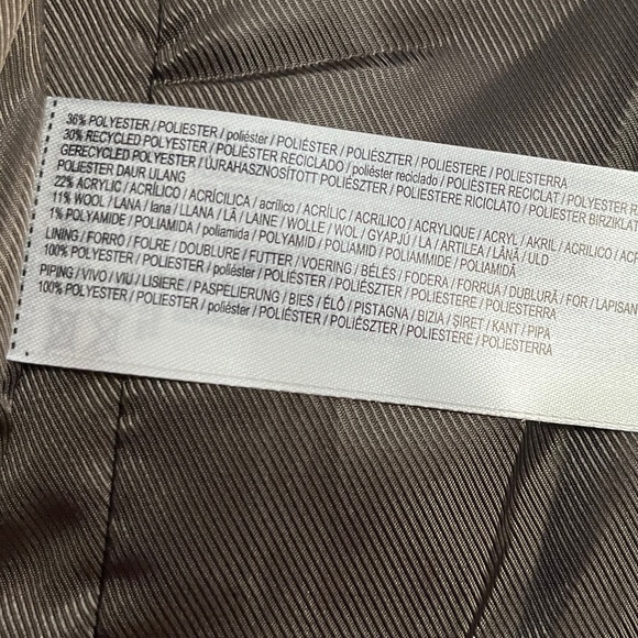 NWT - Mango Women’s Double Breasted Wool Blended Coat - Size M - Picture 15 of 15